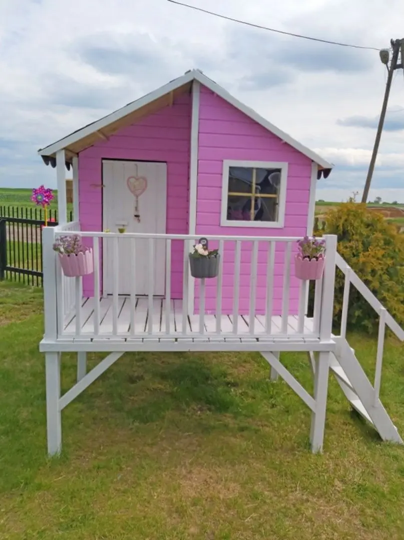 Complex de joaca 4iQ Jerzyk Dom000003 (Wood)