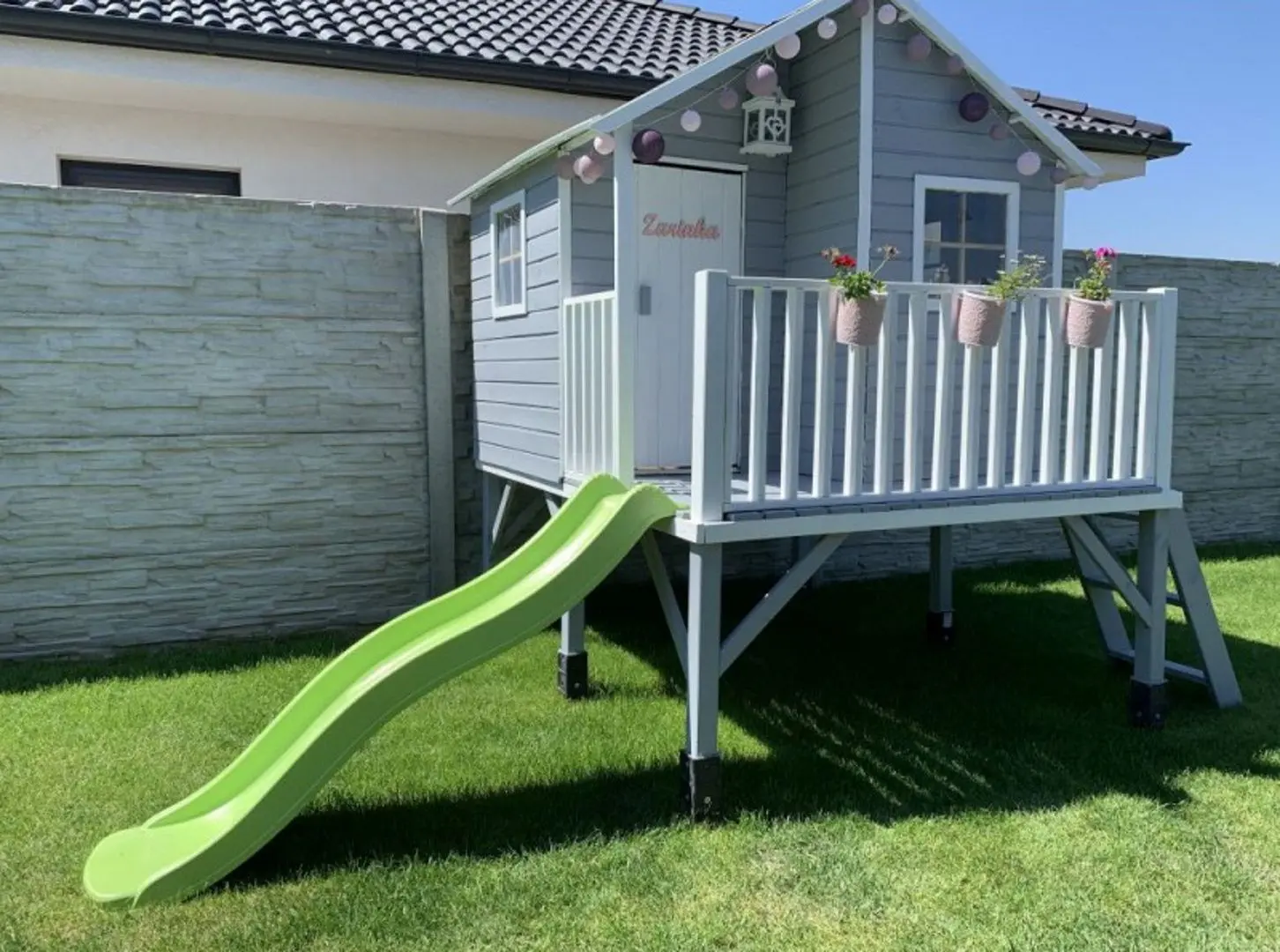 Complex de joaca 4iQ Jerzyk Dom000003 (Wood)