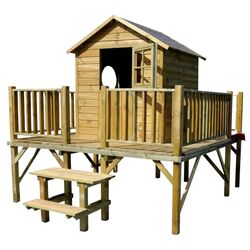 Complex de joaca 4iQ Maciej Dom000006 (Wood)