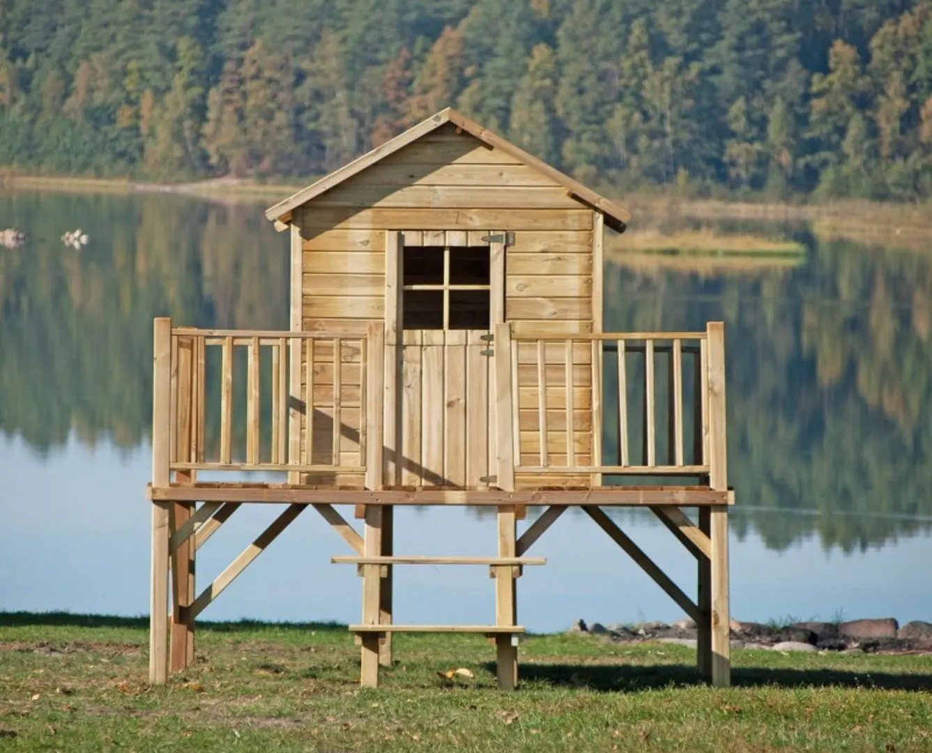 Complex de joaca 4iQ Maciej Dom000006 (Wood)