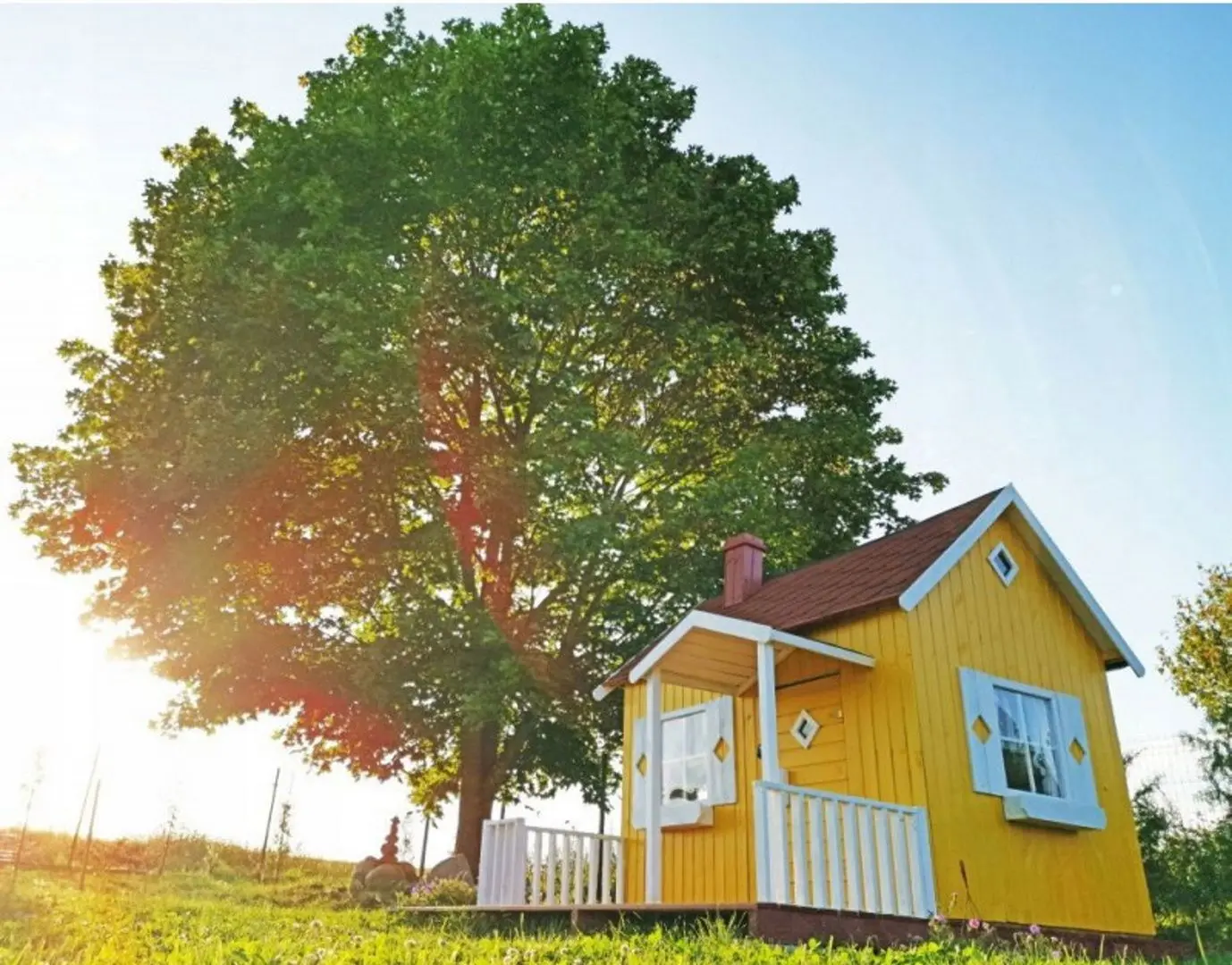 Complex pentru joaca 4iQ Maja Dom000065 (Wood)