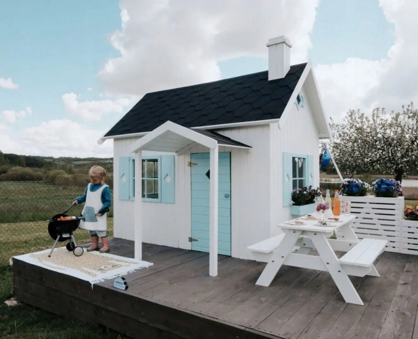 Complex pentru joaca 4iQ Maja Dom000065 (Wood)