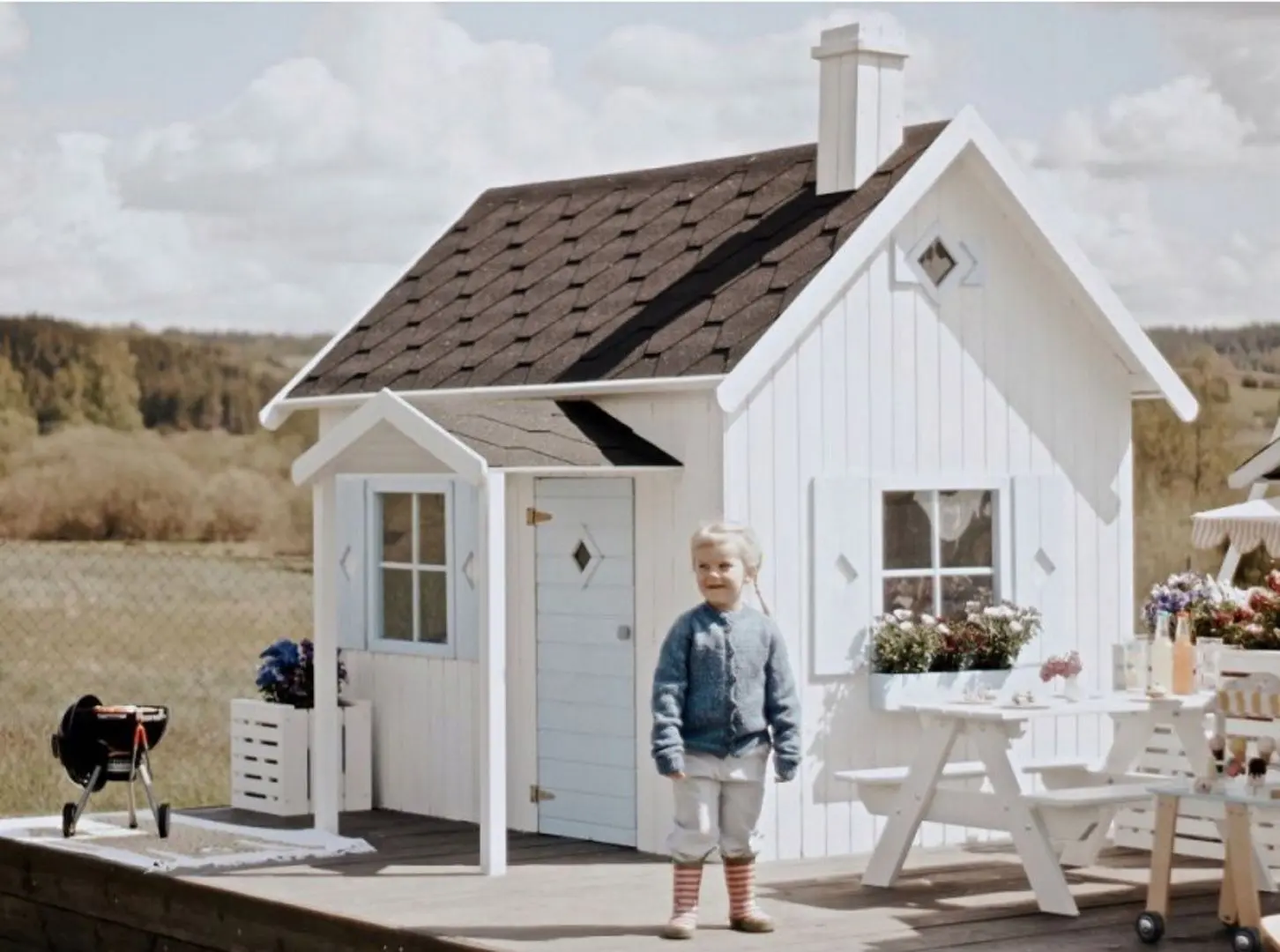 Complex pentru joaca 4iQ Maja Dom000065 (Wood)