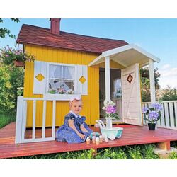 Complex pentru joaca 4iQ Maja Dom000065 (Wood) Thumb