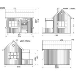 Complex pentru joaca 4iQ Maja Dom000065 (Wood) Thumb