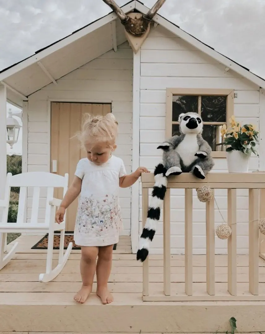 Casuta pentru joaca 4iQ Marcin Dom000008 (Wood)