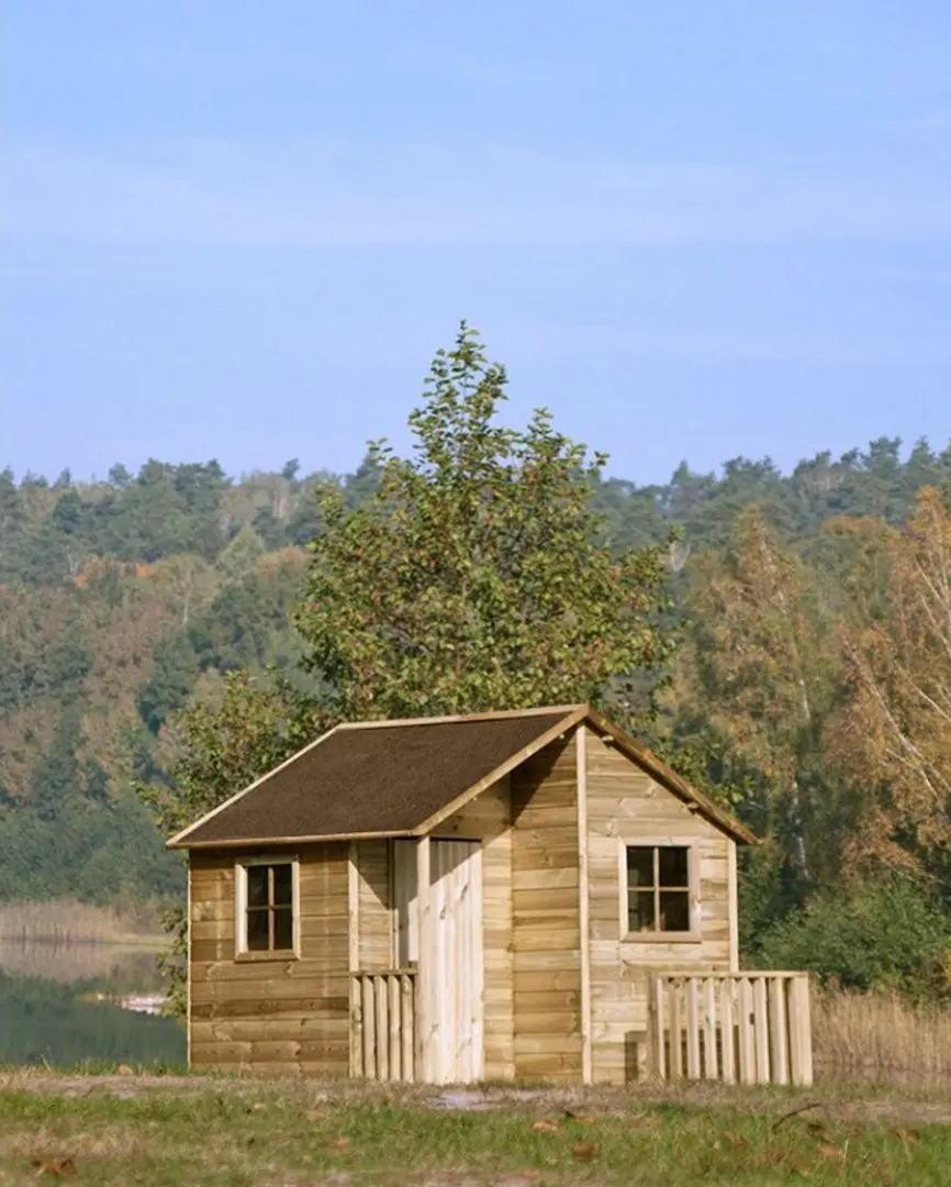 Casuta pentru joaca 4iQ Marcin Dom000008 (Wood)