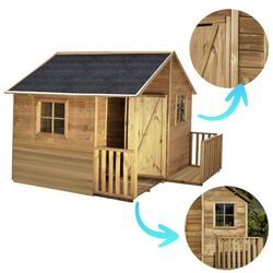 Casuta pentru joaca 4iQ Marcin Dom000008 (Wood) Thumb