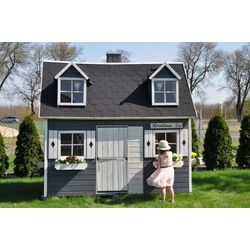 Casuta pentru joaca 4iQ Maria Dom000009 (Wood) Thumb