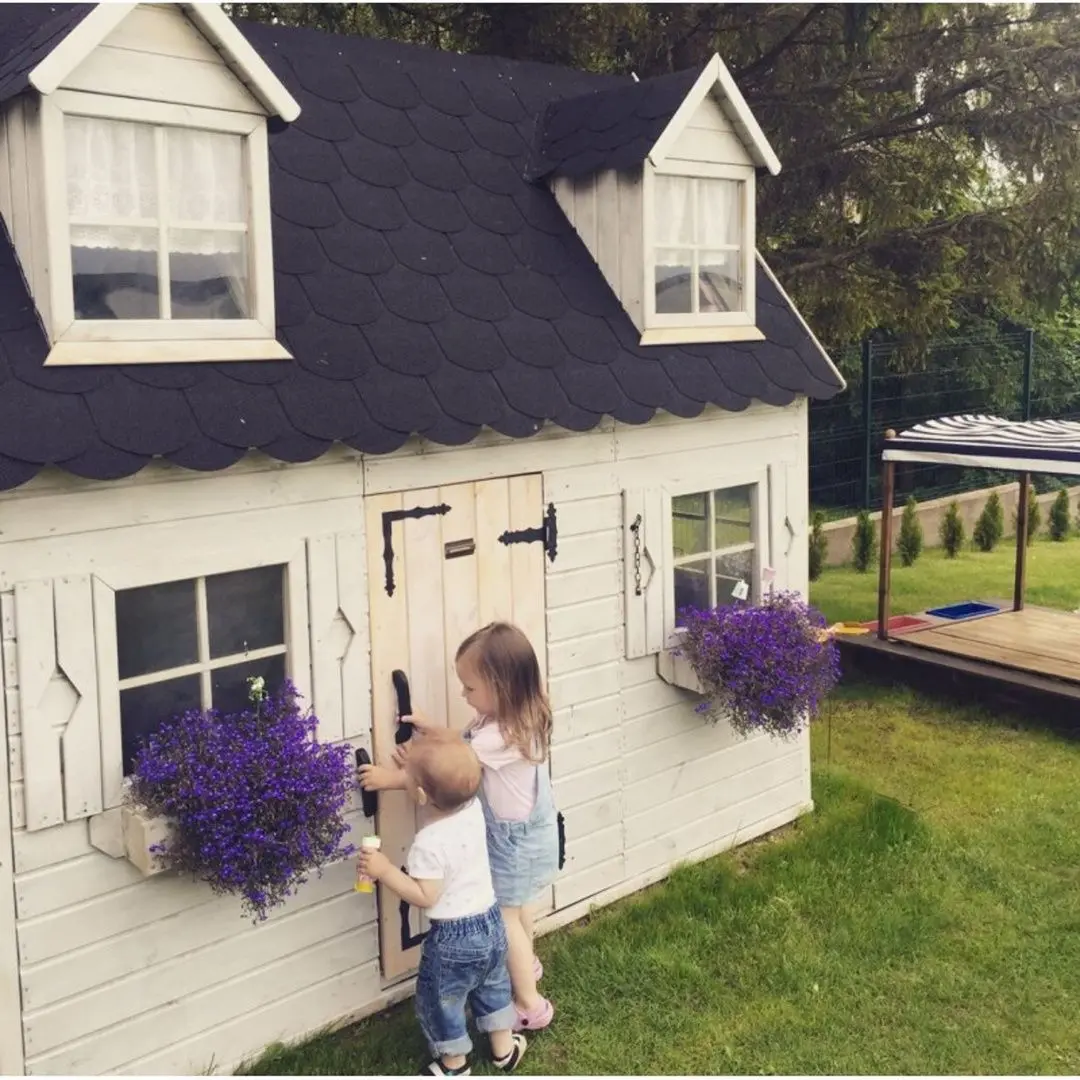 Casuta pentru joaca 4iQ Maria Dom000009 (Wood)