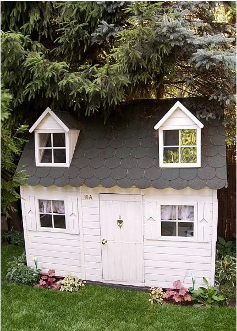 Casuta pentru joaca 4iQ Maria Dom000009 (Wood)