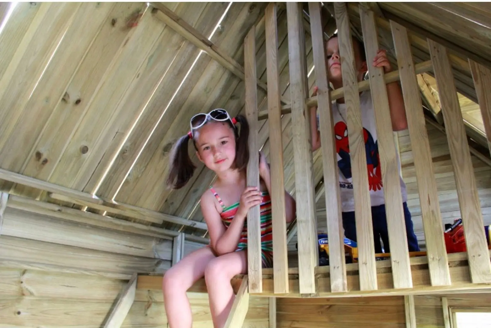 Casuta pentru joaca 4iQ Maria Dom000009 (Wood)