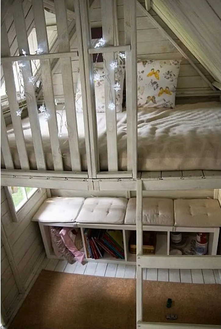 Casuta pentru joaca 4iQ Maria Dom000009 (Wood)