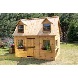 Casuta pentru joaca 4iQ Maria Dom000009 (Wood) Thumb