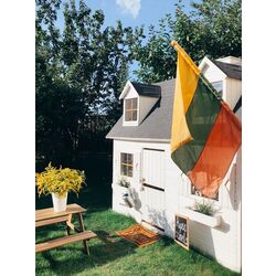 Casuta pentru joaca 4iQ Maria Dom000009 (Wood) Thumb