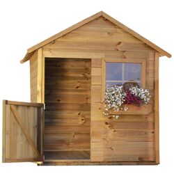 Casuta pentru joaca 4iQ Mateusz Dom000010 (Wood)