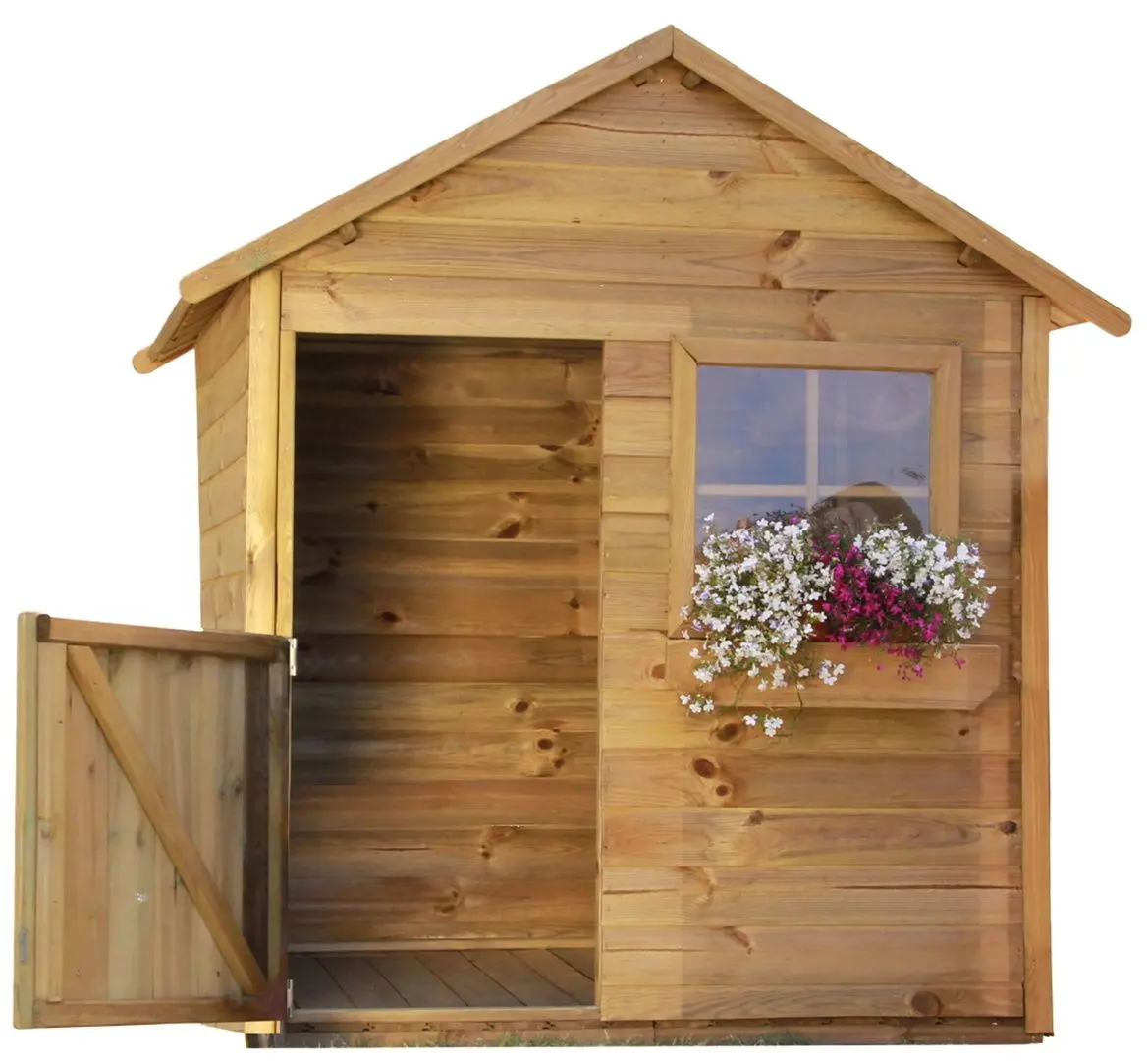 Casuta pentru joaca 4iQ Mateusz Dom000010 (Wood)