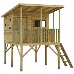 Complex pentru joaca 4iQ Robinson Dom000048 (Wood) Thumb