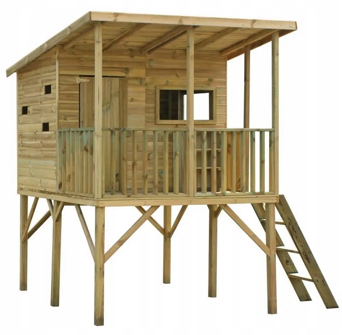 Complex pentru joaca 4iQ Robinson Dom000048 (Wood)