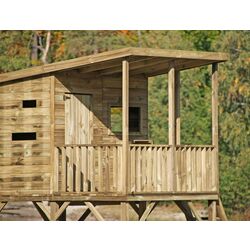 Complex pentru joaca 4iQ Robinson Dom000048 (Wood) Thumb