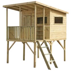 Complex pentru joaca 4iQ Robinson Dom000048 (Wood)