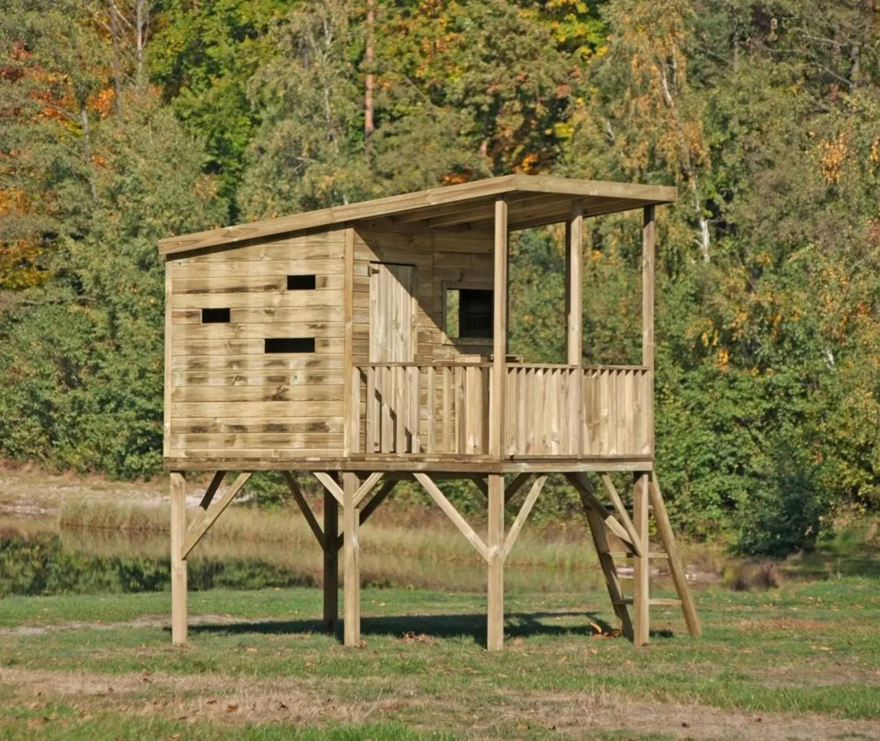 Complex pentru joaca 4iQ Robinson Dom000048 (Wood)