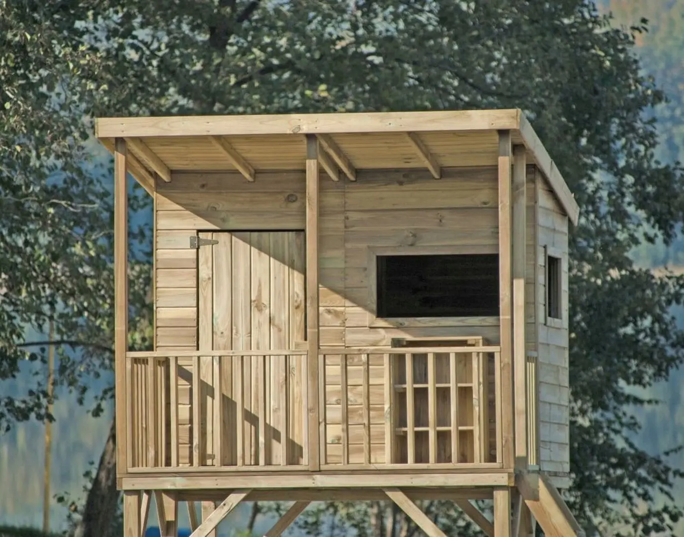 Complex pentru joaca 4iQ Robinson Dom000048 (Wood)