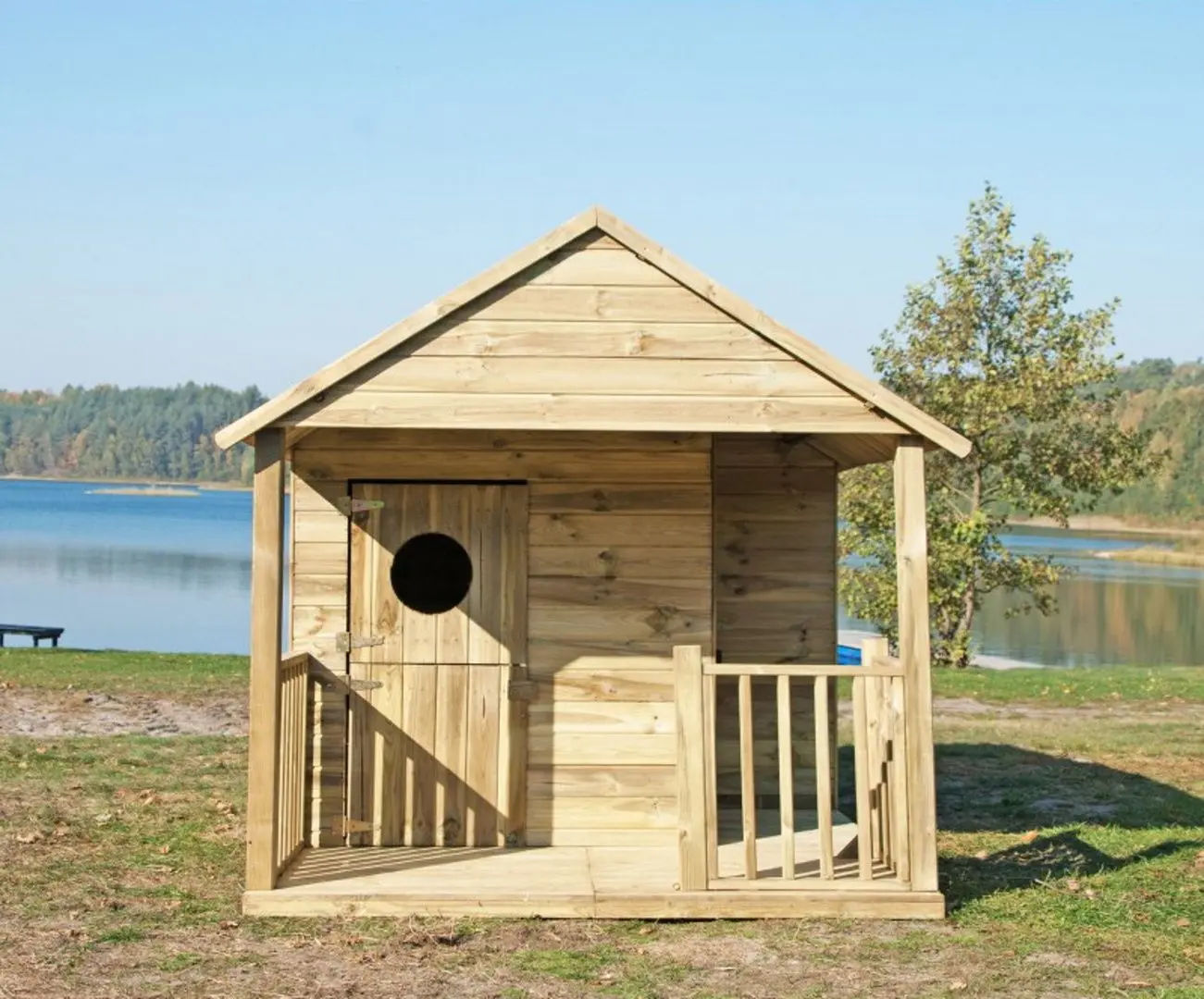 Complex pentru joaca 4iQ Szymon Dom000014 (Wood)