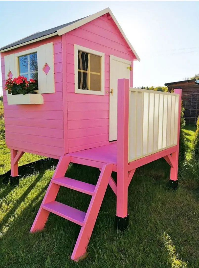 Complex de joaca 4iQ Tomek Dom000015 (Wood)