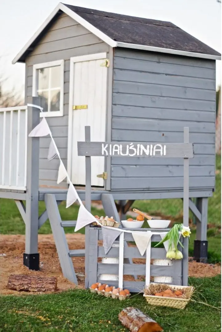 Complex de joaca 4iQ Tomek Dom000015 (Wood)