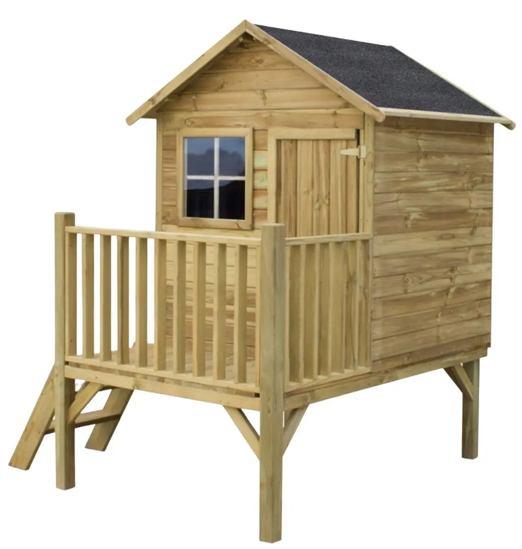 Complex de joaca 4iQ Tomek Dom000015 (Wood)