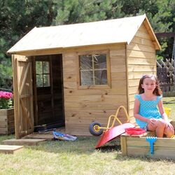 Casuta pentru joaca 4iQ Witek Dom000016 (Wood) Thumb