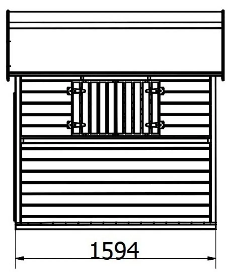 Complex pentru joaca 4iQ Zuza Dom000024 (Wood)