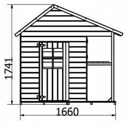 Complex pentru joaca 4iQ Zuza Dom000024 (Wood) Thumb