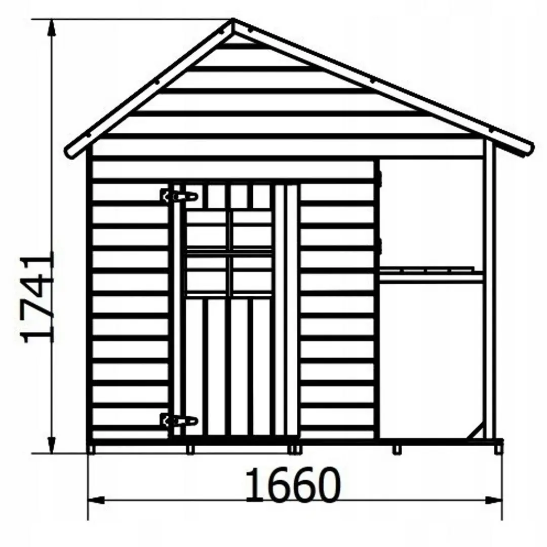 Complex pentru joaca 4iQ Zuza Dom000024 (Wood)