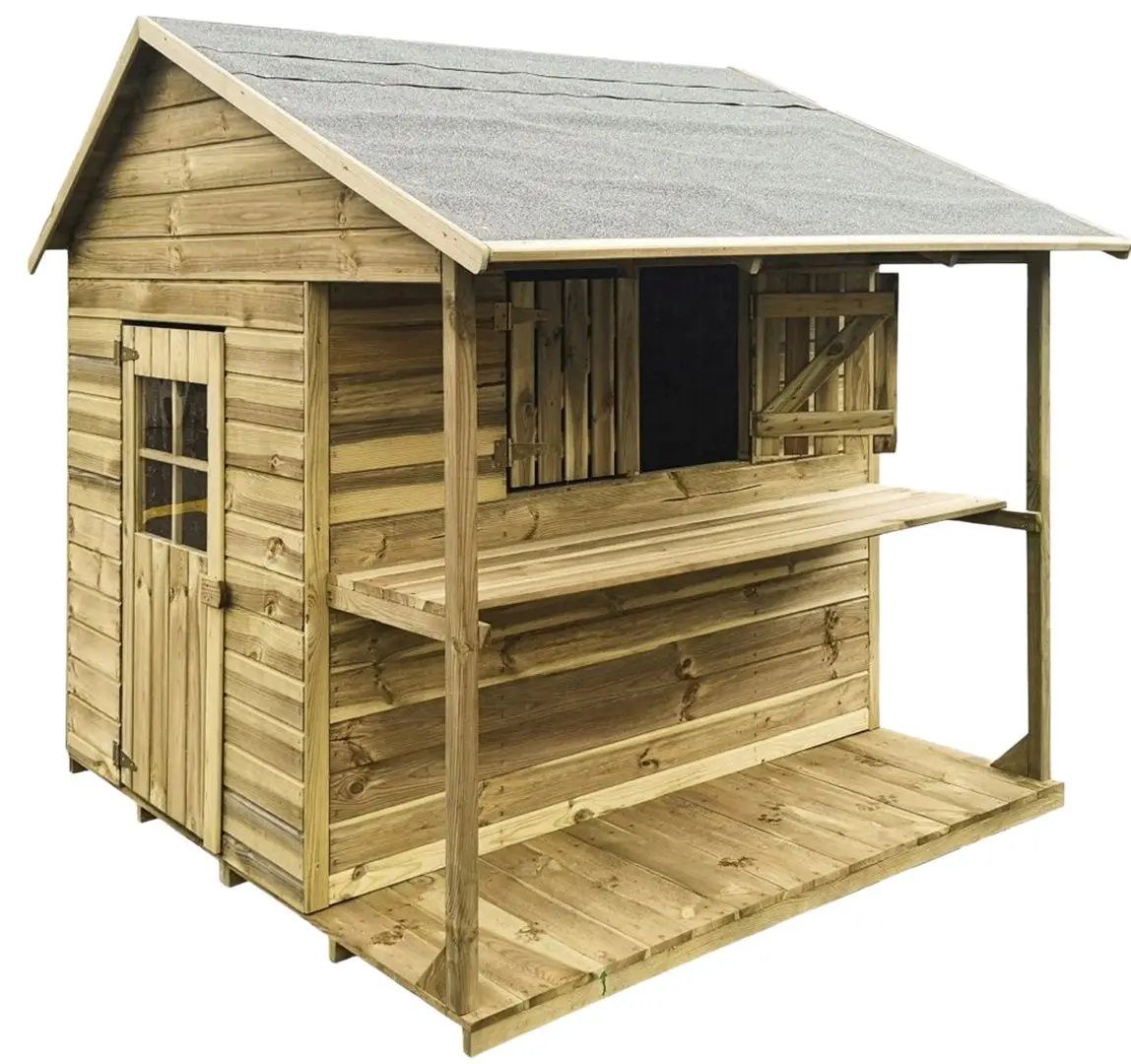 Complex pentru joaca 4iQ Zuza Dom000024 (Wood)