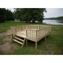 Platforma universala pentru casute din lemn Scena 4iQ 000549 (Wood) Thumb