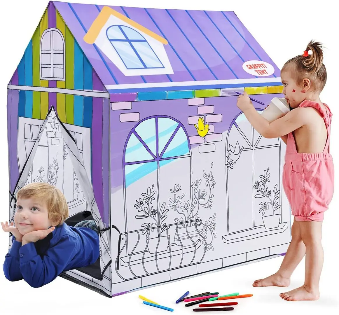 Casuta de joaca AliBibi STH597209 (Multicolor)