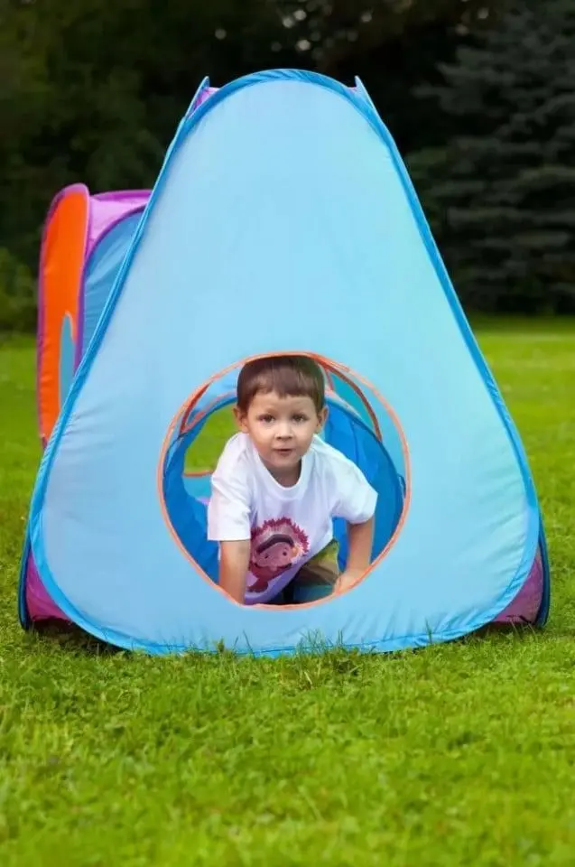 Cort cu tunel Baby Mix 46225 (Multicolor)