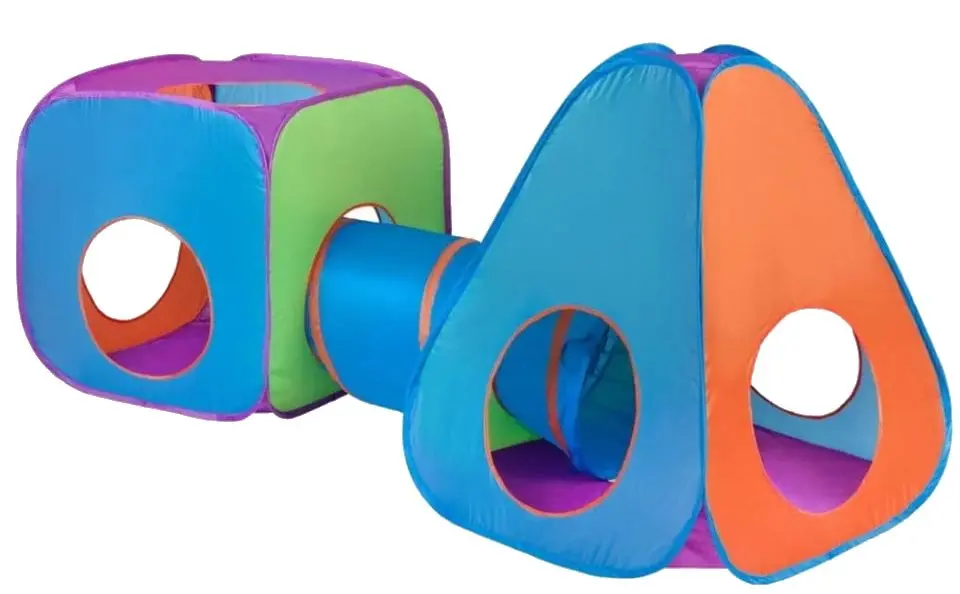 Cort cu tunel Baby Mix 46225 (Multicolor)