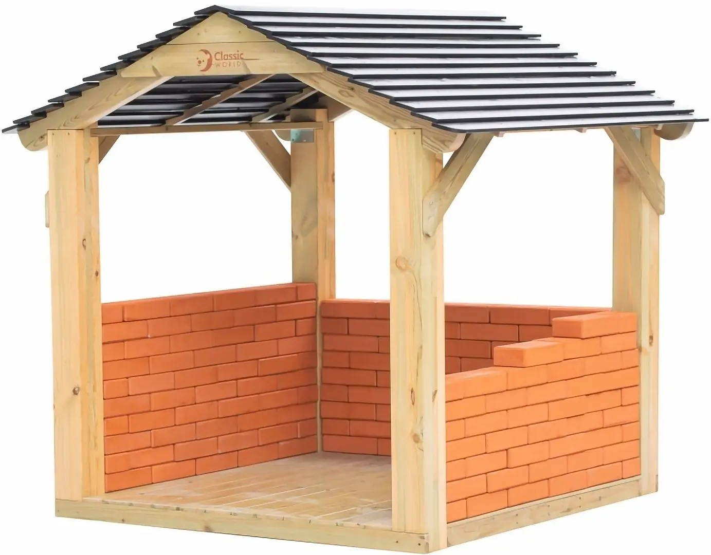 Casuta pentru joaca Classic World CW70157 (Wood) - 3