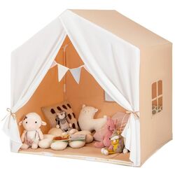 Casuta de joaca Costway TP10135BN (Beige/White) Thumb