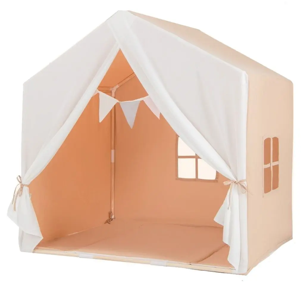 Casuta de joaca Costway TP10135BN (Beige/White)