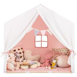 Casuta de joaca Costway TP10135PI (Pink/White) Thumb