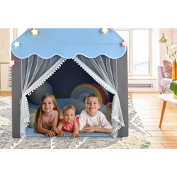 Casuta de joaca Costway TP10293BL (Blue) Thumb