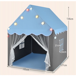 Casuta de joaca Costway TP10293BL (Blue) Thumb