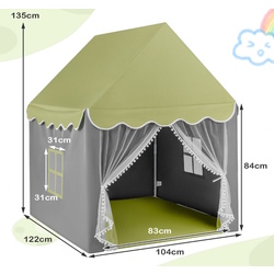 Casuta de joaca Costway TP10293GN (Green) Thumb