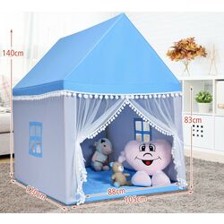 Cort pentru copii Costway HW67015BL (Blue) Thumb