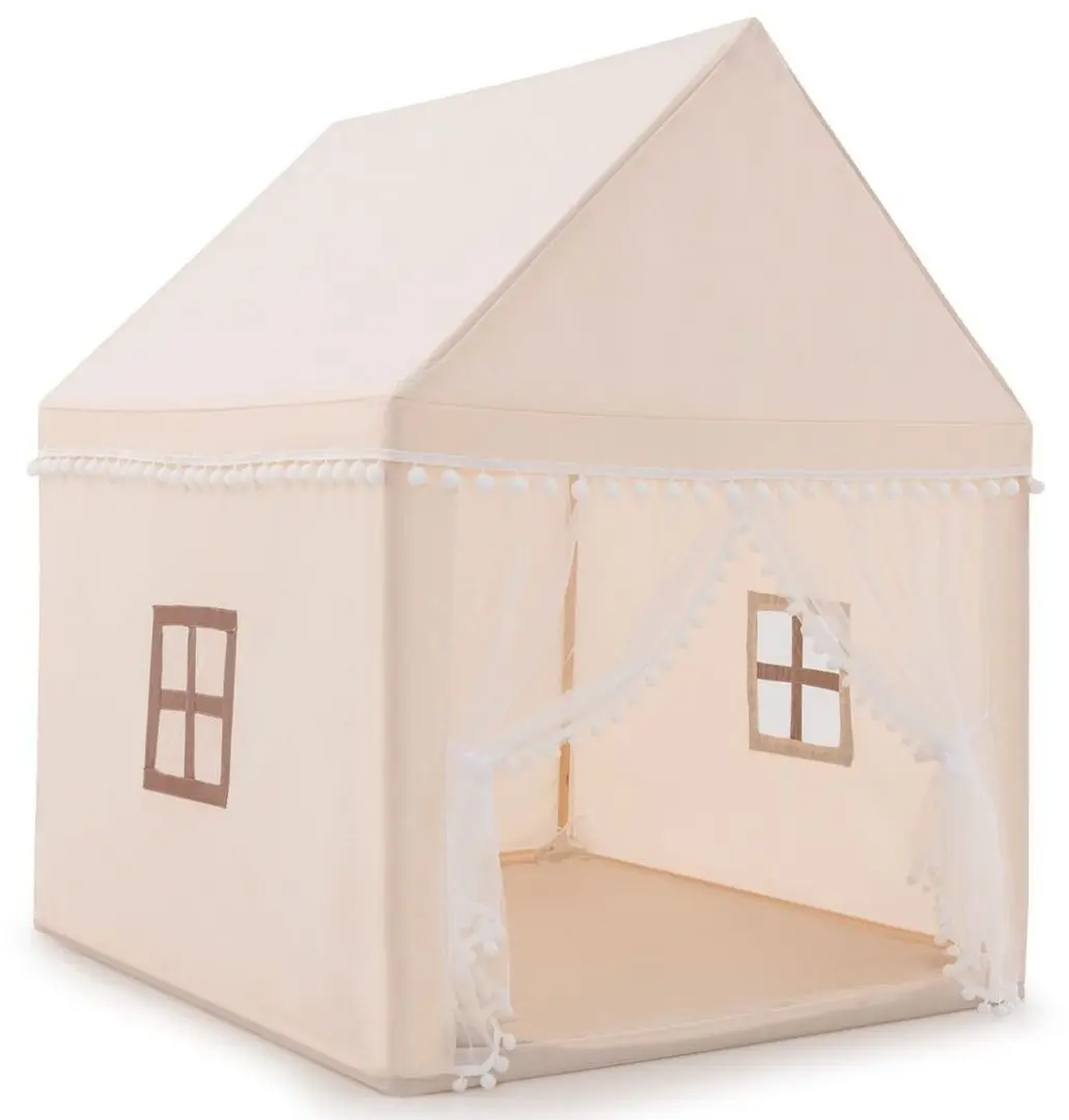Cort pentru copii Costway HW67015CF (Beige)