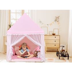 Cort pentru copii Costway HW67015PI (Pink) Thumb